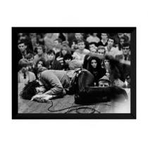 Quadro The Doors Jim Morrison Clássica Foto Poster Moldurado