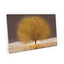 Quadro The Golden Tree 120x80 Cm Moderna Grande Para Sala Horizontal - Bimper Quadros