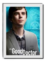 Quadro The Good Doctor Poster & Moldura Branca Decoração Quadro The Good Doctor Poster & Moldura Branca Decoração