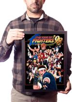 Quadro The King Of Fighters '98 Game Arte Poster Moldurado Quadro The King Of Fighters '98 Game Arte Poster Moldurado