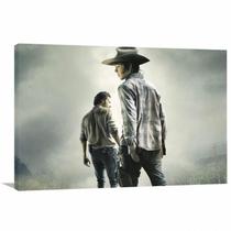 Quadro The Walking Dead Séries decorativo com Tela em Tecido Quadro The Walking Dead Séries decorativo com Tela em Tecido