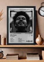 Quadro The Weeknd - After Hours (Black&Light) - Com Vidro Tamanho:21cm x 30cm (A4) Quadro The Weeknd - After Hours (Black&Light) - Com Vidro Tamanho:21cm x 30cm (A4)