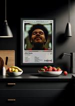 Quadro The Weeknd - After Hours (Light) - Com Vidro Tamanho:21cm x 30cm (A4) Quadro The Weeknd - After Hours (Light) - Com Vidro Tamanho:21cm x 30cm (A4)