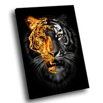 Quadro Tigre Ouro -- BR ARTES