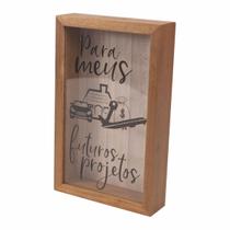 Quadro Tipo Cofre Impressão UV Vidro 27x17cm QCF0044-5 Quadro Tipo Cofre Impressão UV Vidro 27x17cm QCF0044-5