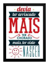 Quadro Titãs Frase Trecho Epitáfio Devia Ter Amado Mais Quadro Titãs Frase Trecho Epitáfio Devia Ter Amado Mais