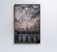 Quadro torre eiffel neblina Quadro torre eiffel neblina