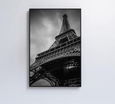 Quadro torre eiffel preto e branco Quadro torre eiffel preto e branco