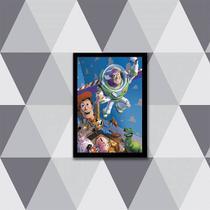 Quadro Toy Story 45x34cm - com vidro Quadro Toy Story 45x34cm - com vidro
