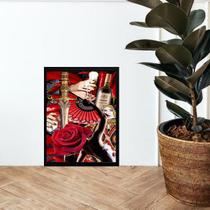 Quadro Trabalho De Umbanda 33x24cm