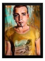 Quadro Trainspotting Arte Ewan Moldura 42x29cm Quadro Trainspotting Arte Ewan Moldura 42x29cm