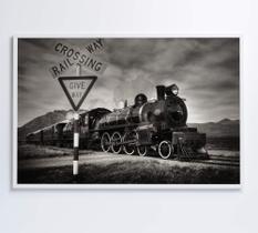 Quadro Trem a Vapor Quadro Trem a Vapor