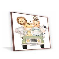 Quadro Turma do Jeep Vinil Sem Vidro