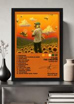 Quadro Tyler The Creator Flower Boy Com Vidro e Moldura Tamanho:21cm x 30cm (A4) Quadro Tyler The Creator Flower Boy Com Vidro e Moldura Tamanho:21cm x 30cm (A4)