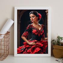 Quadro Umbanda Cigana Pombagira 45x34cm