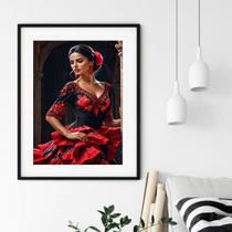 Quadro Umbanda Cigana Pombagira - 60x48 Cm 24x18cm