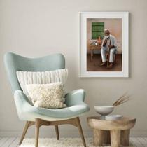 Quadro Umbanda Preto Velho - 60x48cm Quadro Umbanda Preto Velho - 60x48cm