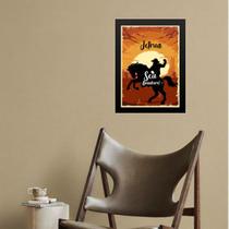 Quadro Umbanda Seu Boiadeiro 33x24cm - com vidro Quadro Umbanda Seu Boiadeiro 33x24cm - com vidro