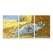 Quadro Van Gogh A Sesta do Meio Dia Decorativo Sala