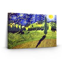 Quadro Van Gogh Girassóis no campo 60x40 Quarto Sala Moderno