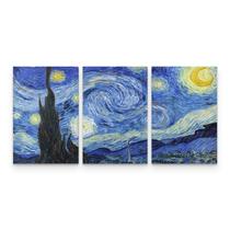 Quadro Van Gogh Noite Estrelada Decorativo Para Sala