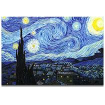 Quadro Van Gogh Noite Estrelada para Sala Decorativo Quarto - IQ Quadros