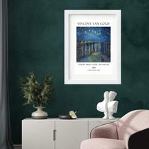 Quadro Van Gogh Starry Night - 60x48cm Quadro Van Gogh Starry Night - 60x48cm