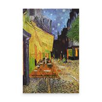 Quadro Van Gogh Terraço Do Café Releitura Decorativo Canvas Art Grande - Bimper