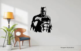Quadro Vazado Batman Cavaleiro 29x19cm Decoração DC Marvel