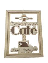 Quadro Vazado- Café