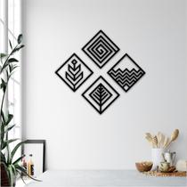 Quadro Vazado Decorativo Os Quatro Elementos