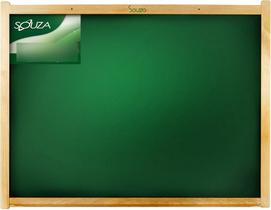 Quadro Verde Standard 70x50 Pinus Natural Souza & Cia