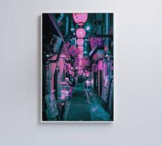 Quadro Viela Japão Quadro Viela Japão