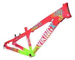 Quadro Vikingx Dirt Jump Tuff X-25 Alumínio Aro 26 Cores