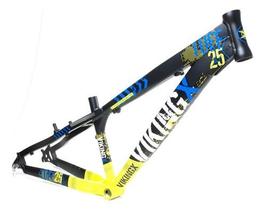 Quadro Vikingx Dirt Jump Tuff X-25 Alumínio Aro 26 Cores