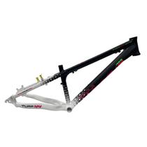 Quadro vikingx tuff x-44 aro 26 alumínio preto / branco Quadro vikingx tuff x-44 aro 26 alumínio preto / branco