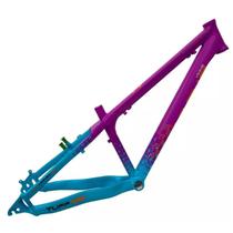 Quadro vikingx tuff x-44 aro 26 alumínio roxo / azul Quadro vikingx tuff x-44 aro 26 alumínio roxo / azul