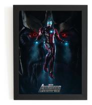 Quadro Vingadores Guerra Infinita Homem De Ferro Vs Thanos Quadro Vingadores Guerra Infinita Homem De Ferro Vs Thanos