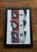 Quadro vintage homem Aranha