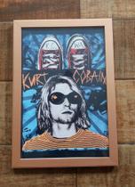 Quadro Vintage Kurt Cobain