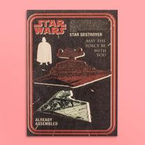 Quadro Vintage Star Wars Destroyer Quadro Vintage Star Wars Destroyer