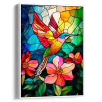 Quadro Vitral do Beija-Flor