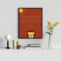 Quadro Você É Muito Mais Do Que PensaQueÉ 45x34cm