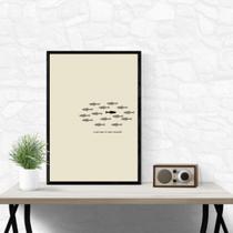 Quadro Você Não É Todo Mundo 33x24cm - com vidro