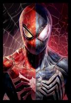 Quadro Web Of Shadows Homem Aranha Hq Game Arte 42x29