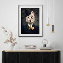 Quadro West Terrier Lord - 60x48cm