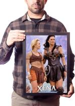 Quadro Xena E Gabrielle A Princesa Guerreira Foto Decoração Quadro Xena E Gabrielle A Princesa Guerreira Foto Decoração