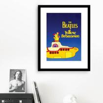 Quadro Yellow Submarine - Beatles - 60x48cm - Quadros On-line