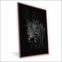 Quadro Zebra Vinil Com Vidro Quadro Zebra Vinil Com Vidro