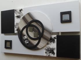 Quadros Abstratos Decorativos - 55x100cm